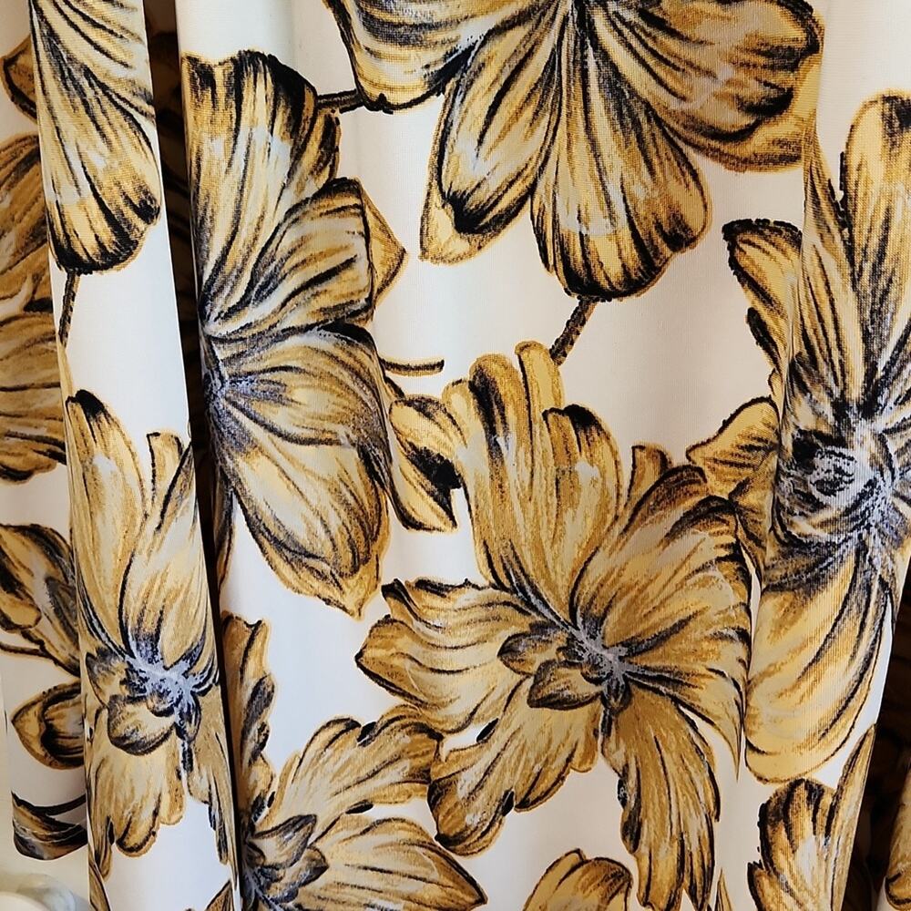 Rainbow‎ Brand Womens Floral On/Off Shoulder Top Size SM Ruffle Coquette Stretch - Picture 3 of 7